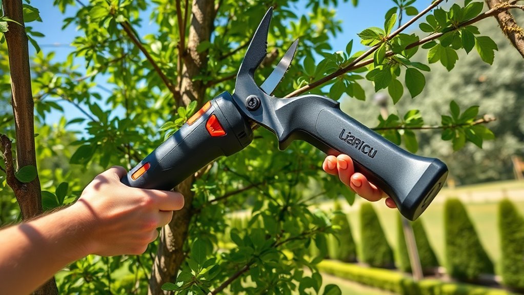 cutting capacity and ergonomics