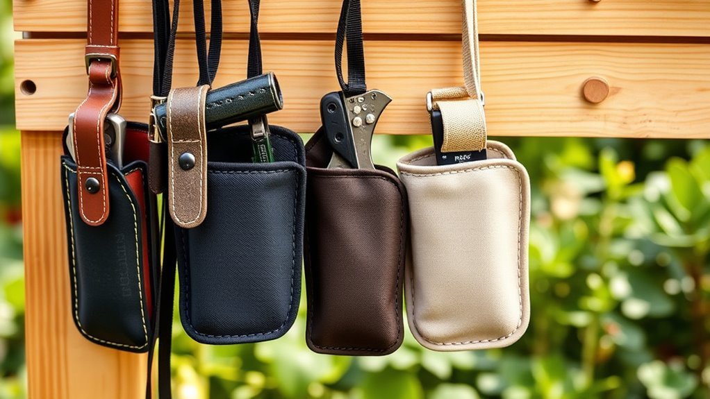 durable secure pruner holster