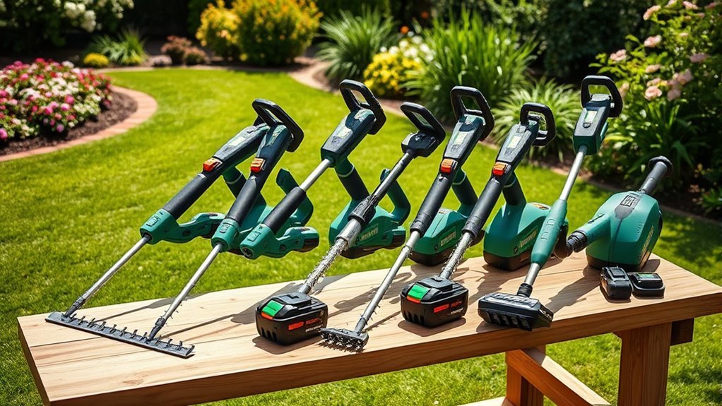 efficient battery powered weed eater