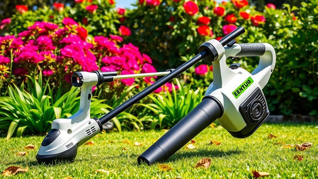 efficient yard work combo