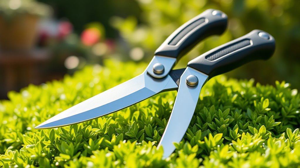 lightweight hedge shear features