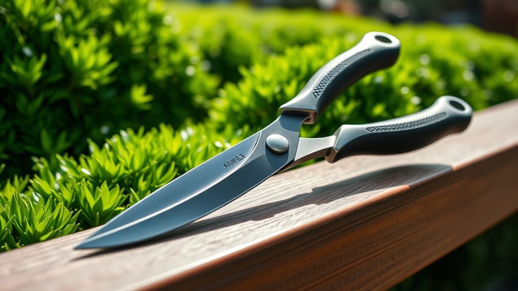 quality blades comfortable handles