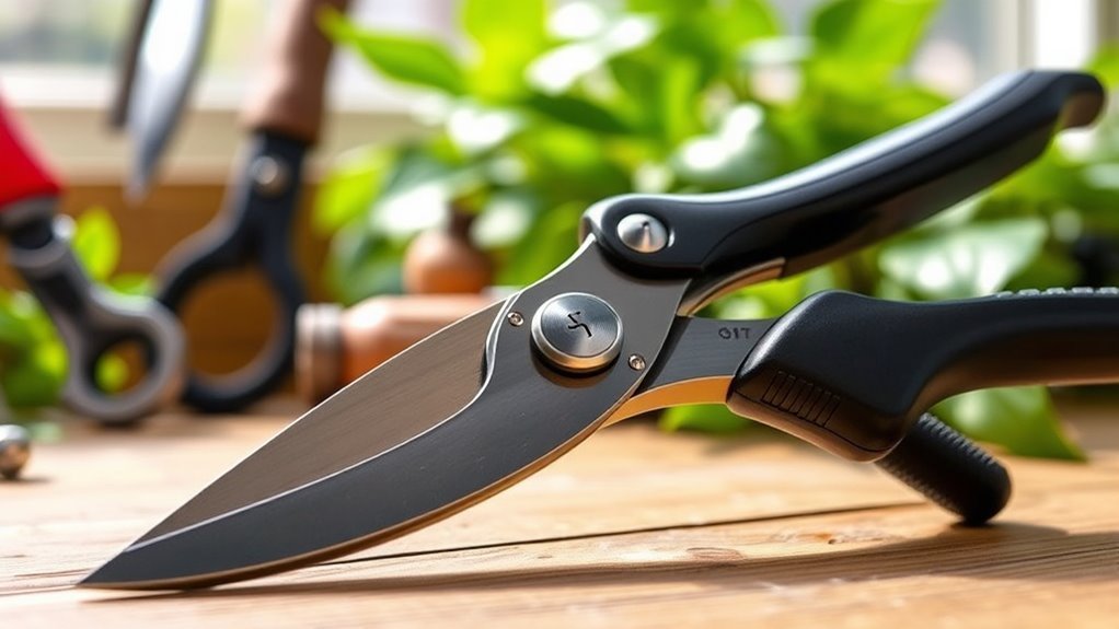 quality blades comfortable handles