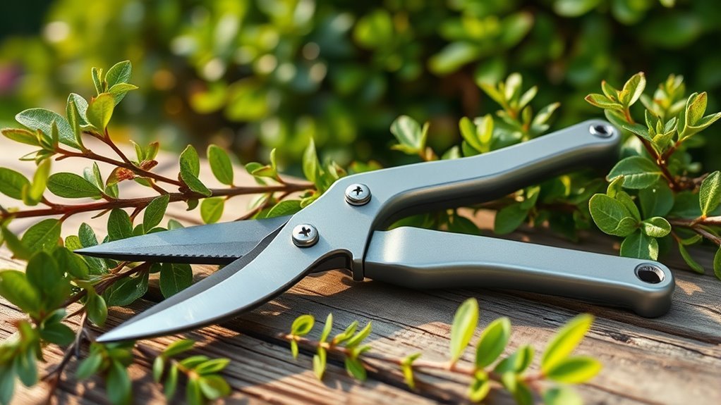 quality blades comfortable handles