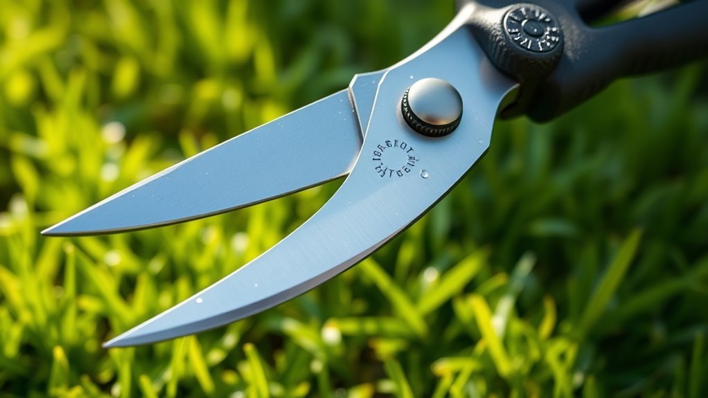 quality blades ergonomic handles