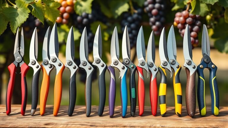 top grape vine pruners