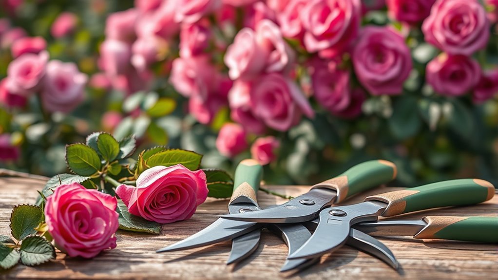 top rose pruning shears