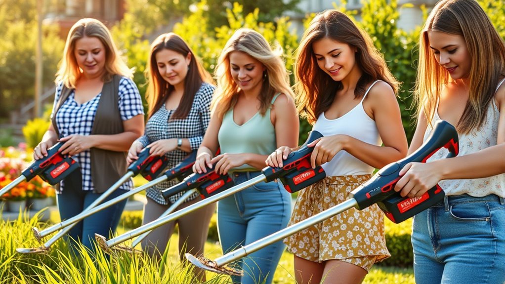 top women s battery weed eaters